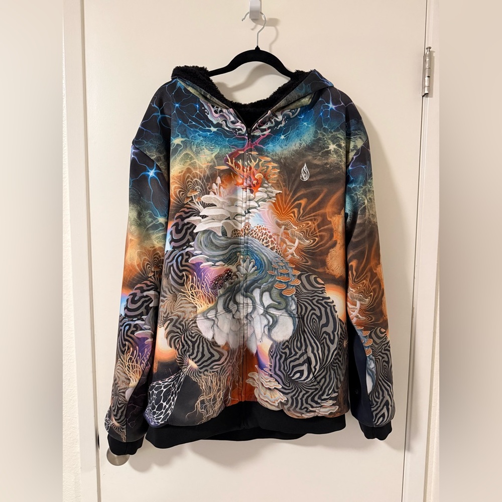 Threyda Neurogenesis Sherpa Hoodie by Blake Foster - size XXL - Picture 2 of 14